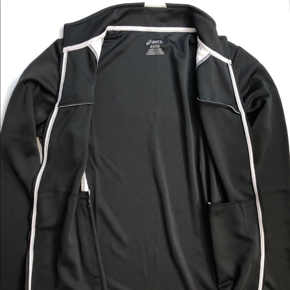 ASICS Cali Black Active Jacket - Picture 10 of 11
